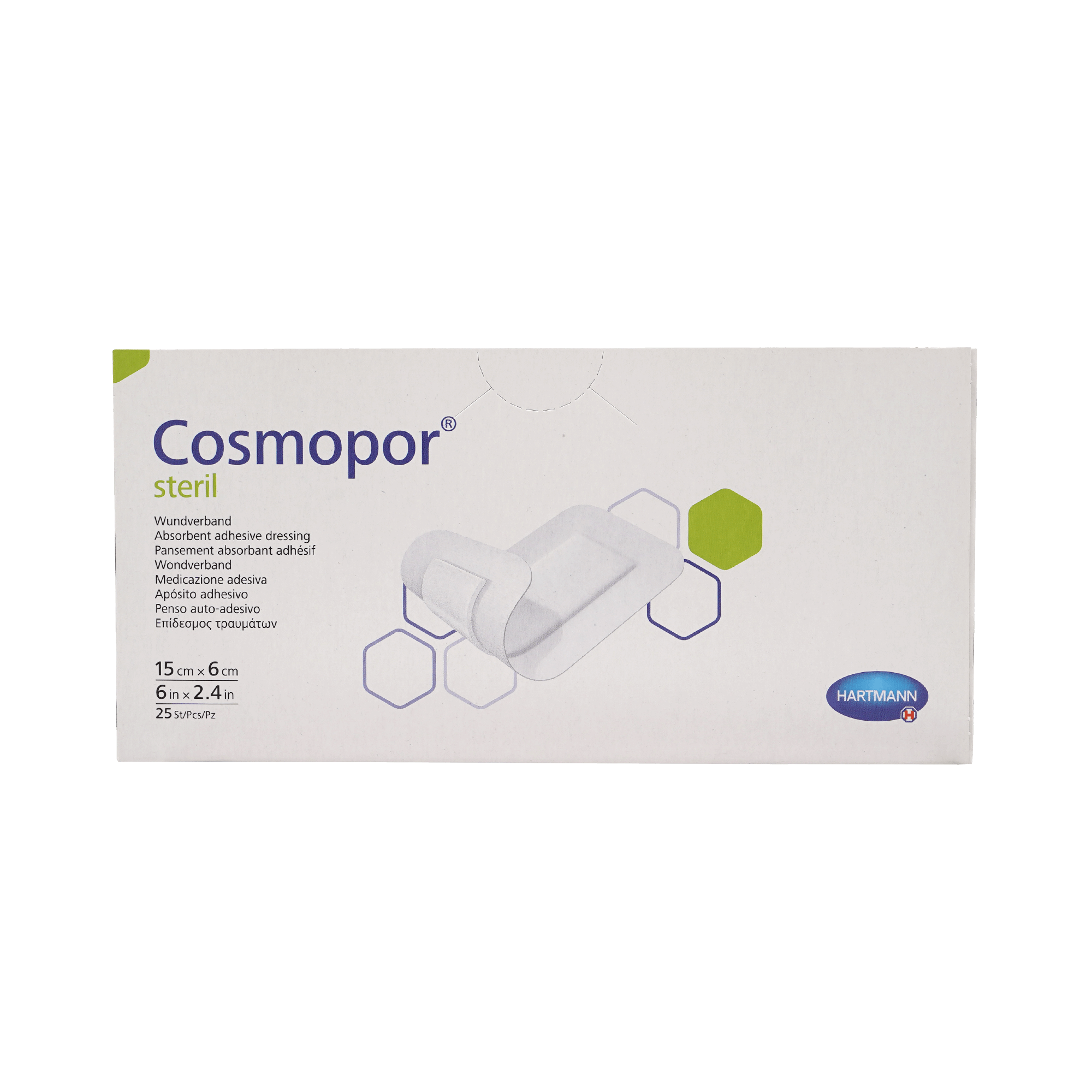 COSMOPOR steril Wundverband 6x15 cm