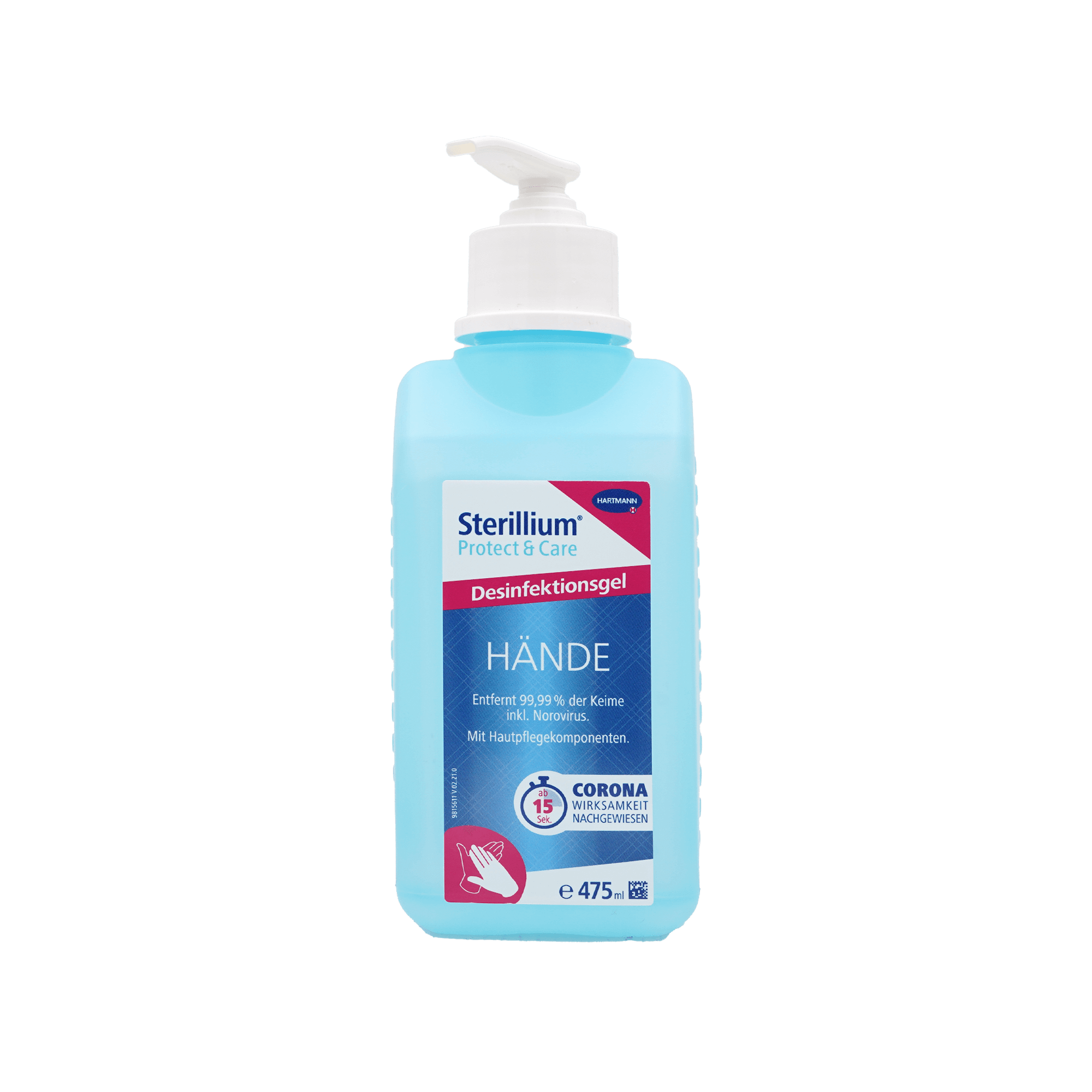 STERILLIUM Protect & Care Hände Gel mit Pumpe